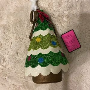 Betsy Johnson light up Christmas tree cross body purse